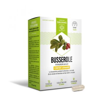 Busserole confort urinaire Bio Dayang - bo&icirc;te de 15 g&eacute;lules