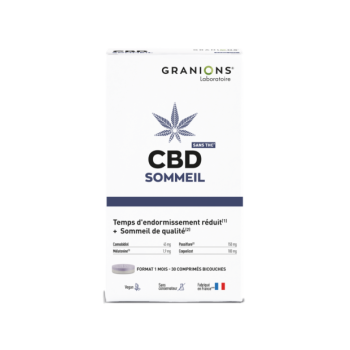 CBD Sommeil Granions - boite de 30 comprim&eacute;s