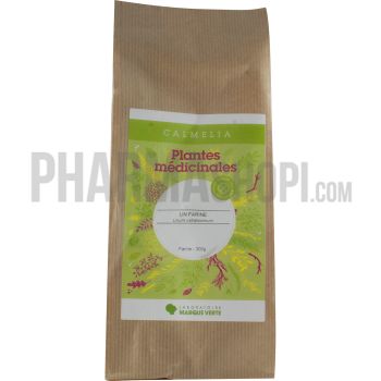 Calmelia Plantes m&eacute;dicinales Lin farine Marque Verte - sachet de 300 g