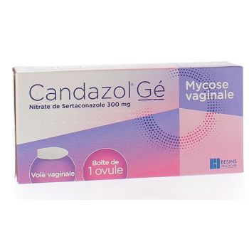 Candazol G&eacute; 300mg - bo&icirc;te de 1 ovule