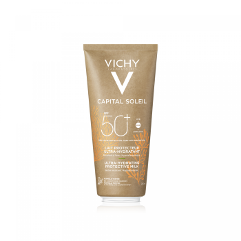 Capital Soleil Lait solaire &eacute;co-con&ccedil;u SPF50+ Vichy - tube de 200 ml
