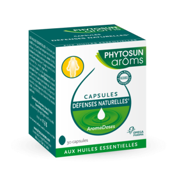 Capsules d&eacute;fenses naturelles Phytosun ar&ocirc;ms - boite de 30 capsules