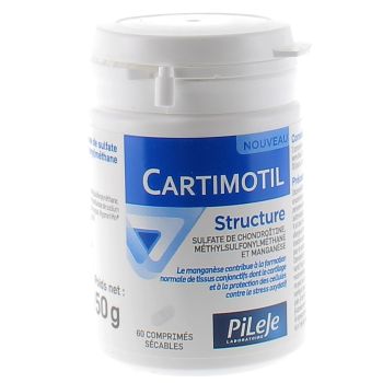 Cartimotil Structure PileJe - bo&icirc;te de 60 comprim&eacute;s s&eacute;cables