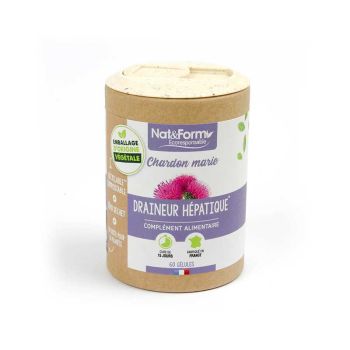 Chardon marie Ecoresponsable Nat&Form - boite de 66 g&eacute;lules