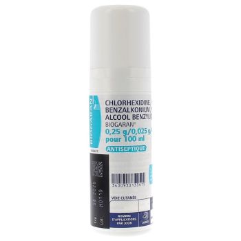 Chlorhexidine antiseptique Biogaran - flacon de 100 ml