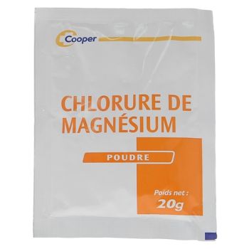 Chlorure de magn&eacute;sium Cooper - 1 sachet de 20 g