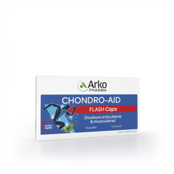 Chondro-Aid Flash caps Arkopharma - bo&icirc;te de 10 capsules