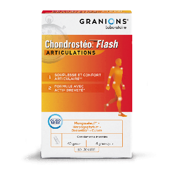 Chondrosteo flash articulations Granions - bo&icirc;te de 40 g&eacute;lules