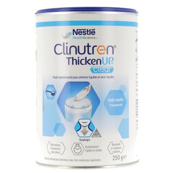 Clinutren ThickenUp Clear poudre &eacute;paississante Nestl&eacute; Health Science - pot de 250g