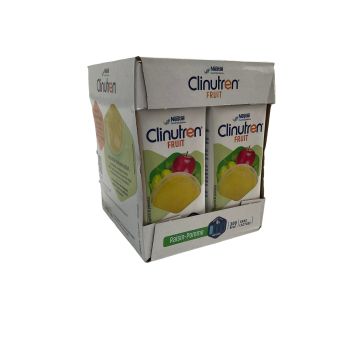 Clinutren fruit saveur raisin pomme Nestl&eacute; - 4 briques de 200 ml