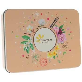Coffret cr&egrave;mes mains &eacute;vasion florale bio Fleurance nature - 4 tubes de 30 ml