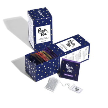 Coffret de No&euml;l Panda Tea - bo&icirc;te de 20 sachets