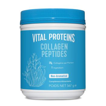 Peptides de collag&egrave;ne non-aromatis&eacute; Vital Proteins - pot de 567 g