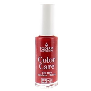 Color Care Vernis &agrave; ongles Rouge Allure 253 Poderm - flacon de 8ml