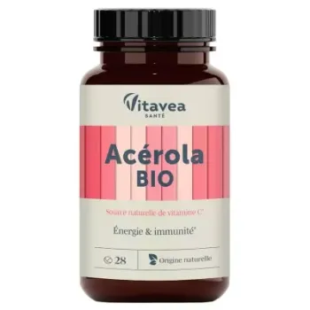 Ac&eacute;rola bio Vitavea - pot de 28 comprim&eacute;s