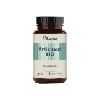 Artichaut bio Vitavea - pot de 30 g&eacute;lules