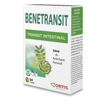 B&eacute;n&eacute;transit transit intestinal Ortis - boite de 54 comprim&eacute;s