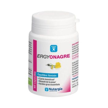 Ergyonagre &eacute;quilibre f&eacute;minin Nutergia - boite de 60 capsules