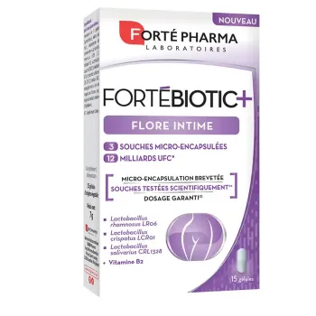 Fort&eacute; Biotic flore intime Fort&eacute; Pharma - boite de 15 g&eacute;lules
