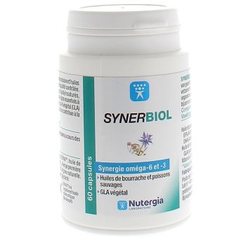 Synerbiol Nutergia - bo&icirc;te de 60 capsules