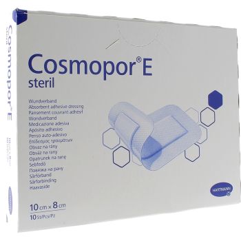 Cosmopor E 10cm x 8cm Hartmann - bo&icirc;te de 10 pansements couvrants