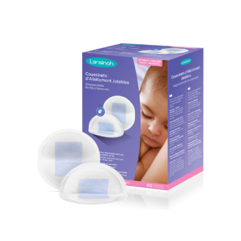 Coussinets d'allaitement jetables Lansinoh - bo&icirc;te de 60 coussinets