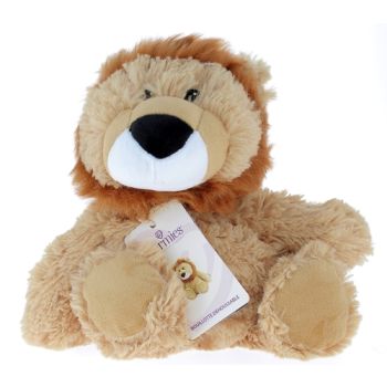 Cozy peluche bouillotte Lion Soframar - 1 peluche de 30 cm