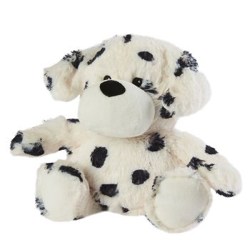 Cozy peluche bouillotte d&eacute;houssable Dalmatien Soframar - 1 bouillotte de 25 cm