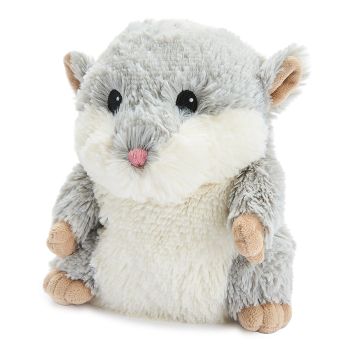 Cozy peluche bouillotte d&eacute;houssable hamster Soframar - 1 bouillotte de 23 cm