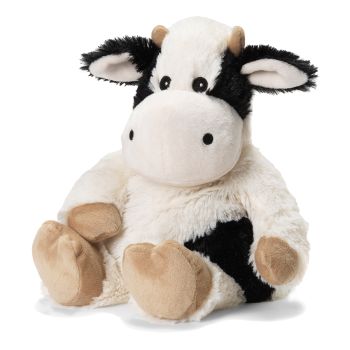 Cozy peluche bouillotte d&eacute;houssable vache Soframar - 1 bouillotte de 25 cm