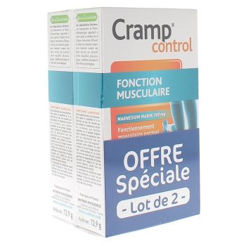 Cramp control Nutreov - Offre sp&eacute;ciale lot de 2 boites de 30 g&eacute;lules