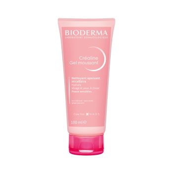 Cr&eacute;aline Gel moussant Bioderma - tube de 100 ml