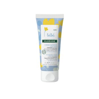 Cr&egrave;me nutritive cold cream Klorane B&eacute;b&eacute; - Tube de 40 ml