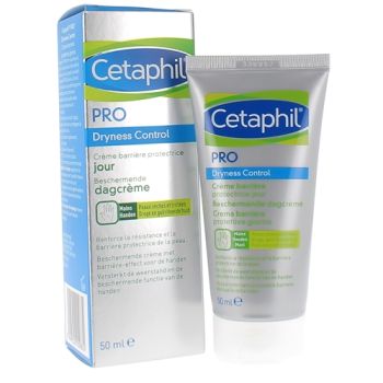 Cr&egrave;me Barri&egrave;re mains protectrice Dryness Control Cetaphil - tube de 50 ml