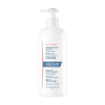 Ictyane Cr&egrave;me &eacute;molliente nutritive Ducray - flacon-pompe de 400 ml