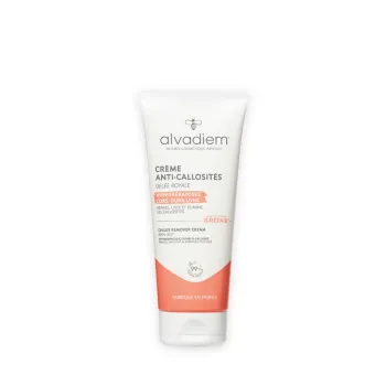 Cr&egrave;me anti-callosit&eacute;s &agrave; la gel&eacute;e royale Alvadiem - tube de 75ml