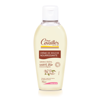 Cr&egrave;me de Douche Beurre de Karit&eacute; & Magnolia Rog&eacute; Cavaill&egrave;s - flacon de 75 ml