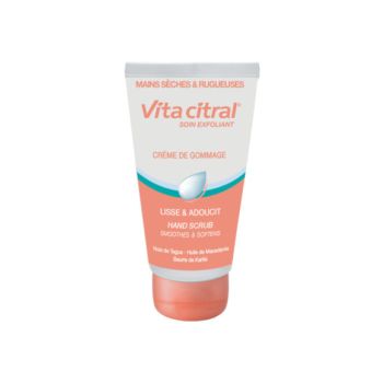 Cr&egrave;me de gommage mains Vita Citral - tube de 75ml