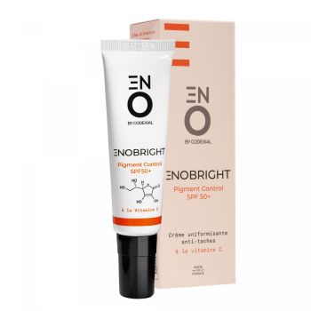 Enobright Pigment Control SPF50+ Cr&egrave;me uniformisante anti-taches ENO laboratoire Codexial - tube de 30 ml