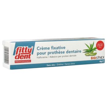 Cr&egrave;me fixative pour appareils dentaires Fittydent - tube de 40 g