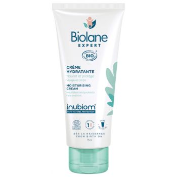Cr&egrave;me hydratante bio Biolane Expert - tube de 75 ml