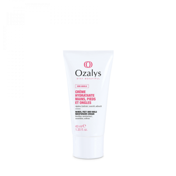 Cr&egrave;me hydratante mains, pieds et ongles Ozalys - tube de 40ml
