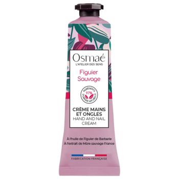Cr&egrave;me mains et ongles Figuier Sauvage Osma&eacute; - tube de 30 ml