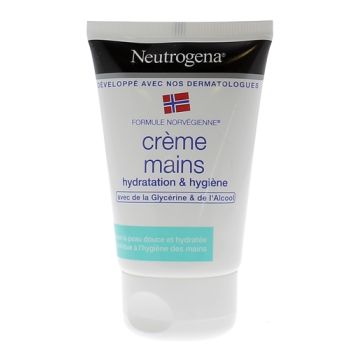 Cr&egrave;me mains hydratation & hygi&egrave;ne Neutrogena - tube de 50ml