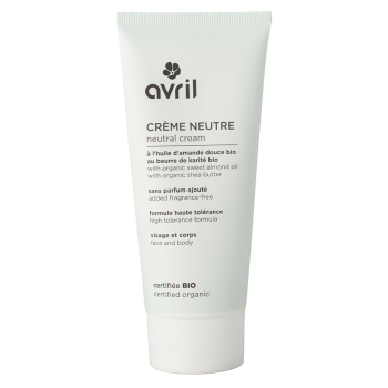 Cr&egrave;me neutre Avril - tube de 200ml