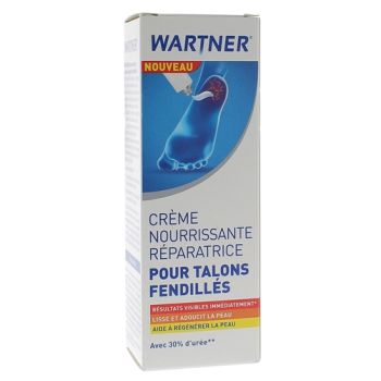 Cr&egrave;me nourrissante r&eacute;paratrice talons fendill&eacute;s Wartner - tube de 50ml