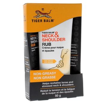 Cr&egrave;me pour nuque et &eacute;paules Tiger Balm - tube de 50 g