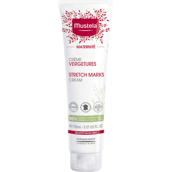 Cr&egrave;me pr&eacute;vention vergetures 3 en 1 Mustela - tube de 150 ml
