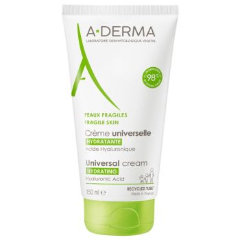 Cr&egrave;me universelle hydratante A-Derma - tube de 150 ml