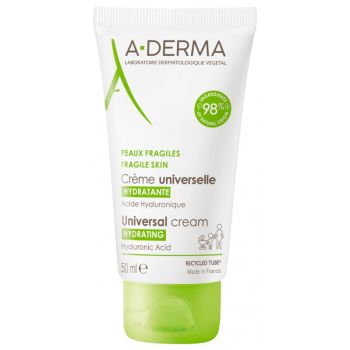 Cr&egrave;me universelle hydratante A-Derma - tube de 50 ml